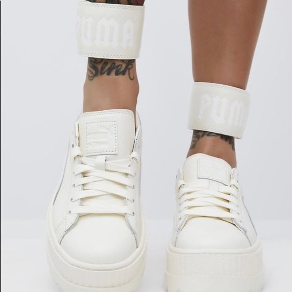 fenty platform sneakers